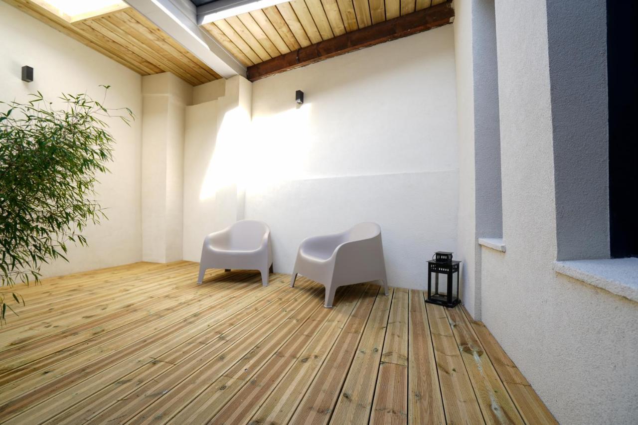 סן-אמנדה-לה-או La Villa Berenice « Le Patio » En Coeur De Ville מראה חיצוני תמונה